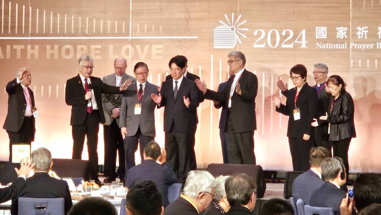 賴總統出席國家祈禱早餐會 盼帶領台灣人民完成3項使命