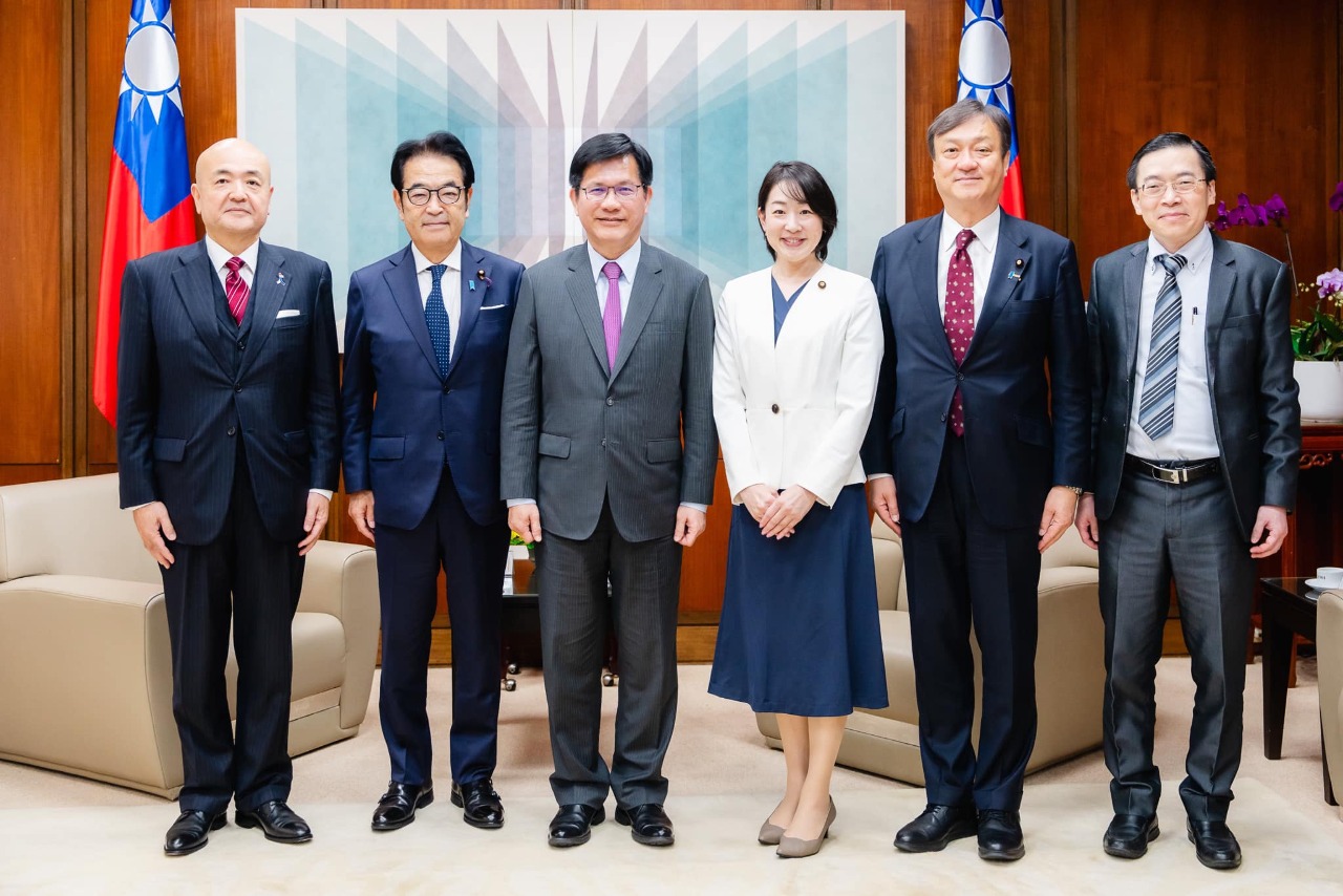 林佳龍接見日本參議員 盼強化台日在第三國合作