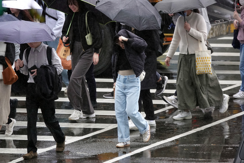 中部以北東台降雨增 愈晚愈冷低溫13度