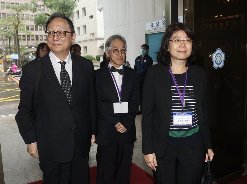 總統府副秘書長率大法官被提名人  2日拜會民眾黨團