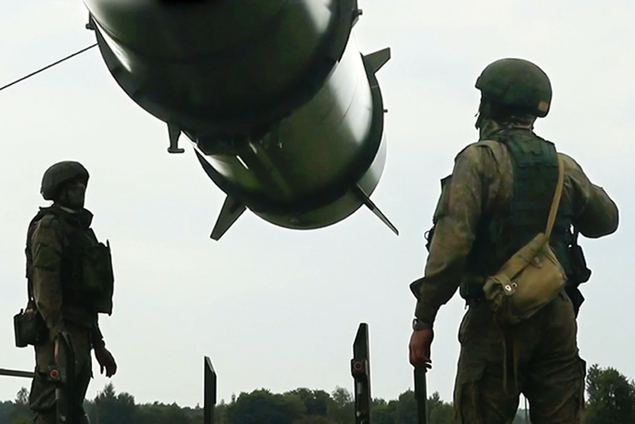 秀軍武肌肉 俄羅斯在南部進行洲際核飛彈演習