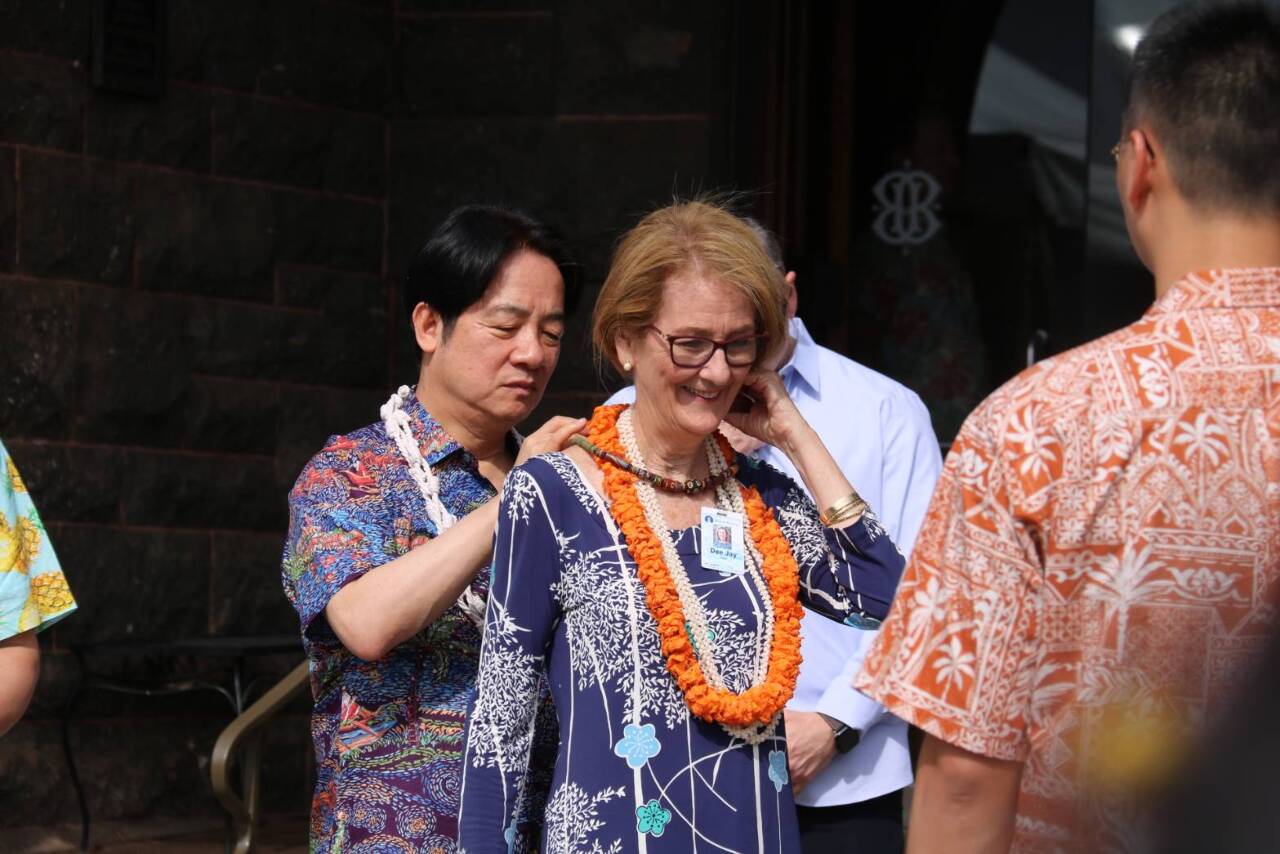 總統參訪夏威夷畢夏普博物館 連結南島歷史與文化