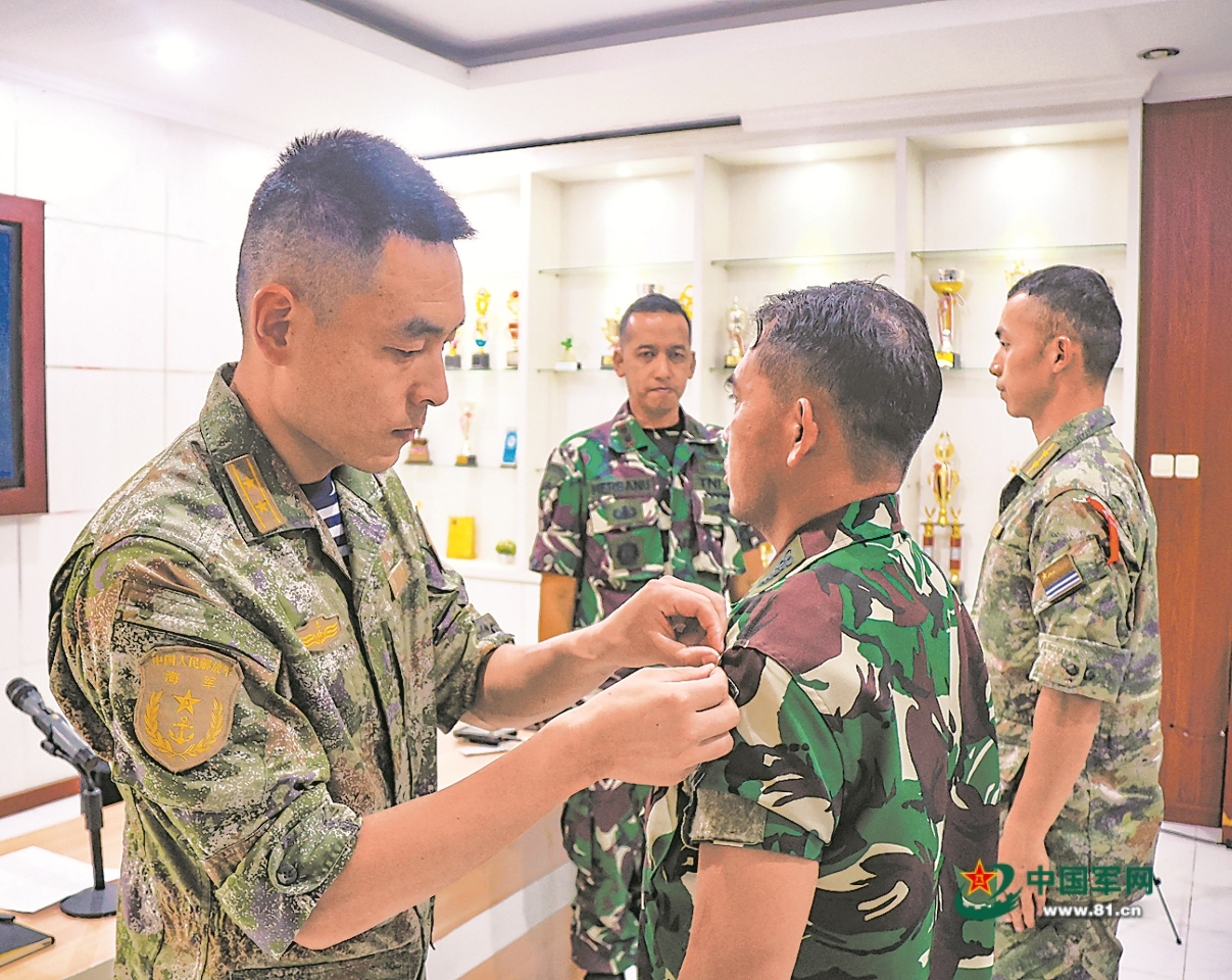 陸媒：中印尼兩軍舉行救援減災聯合演習