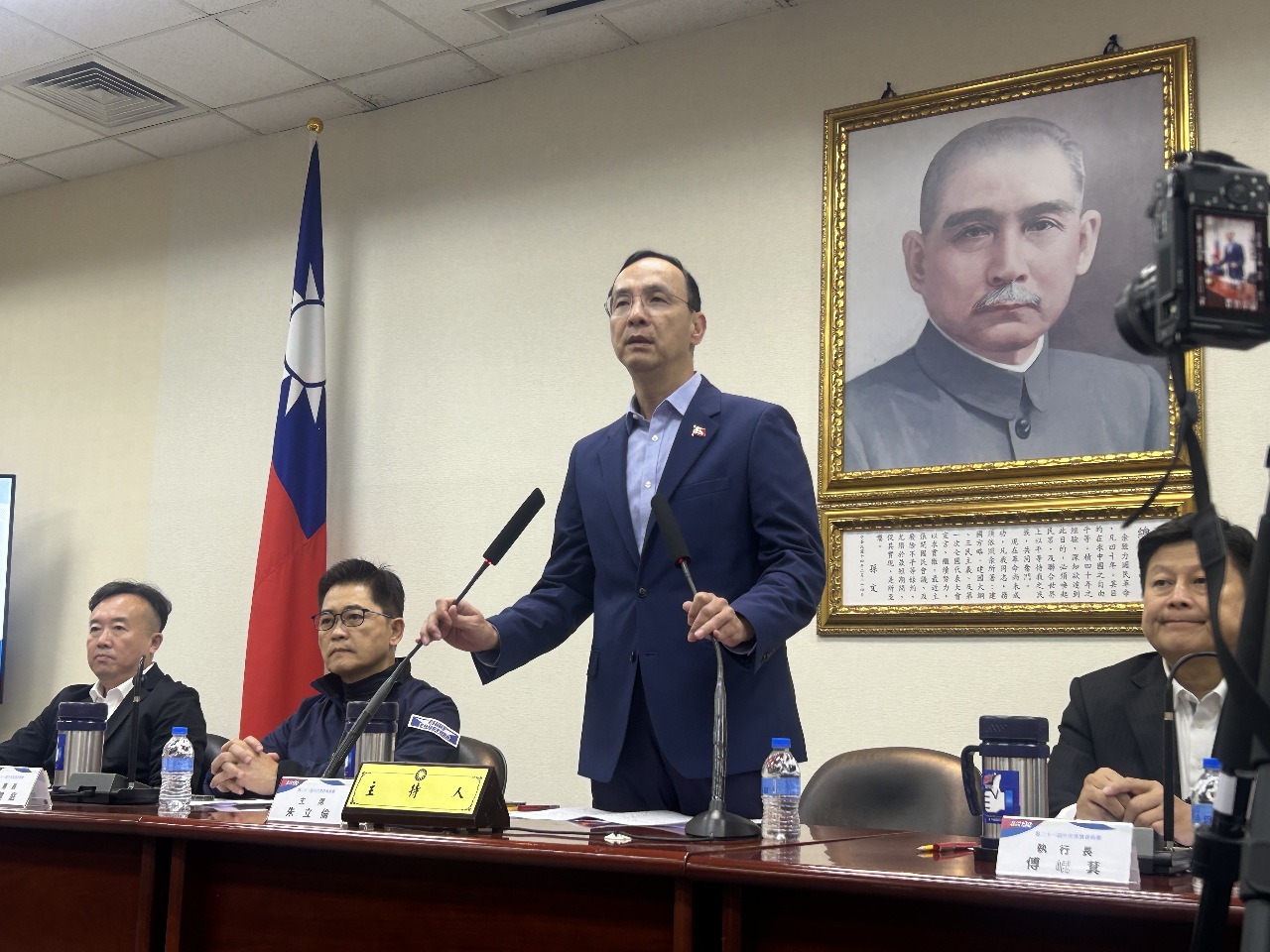 南韓戒嚴6小時 朱立倫：民主政治是重要基石盼南韓盡快穩定