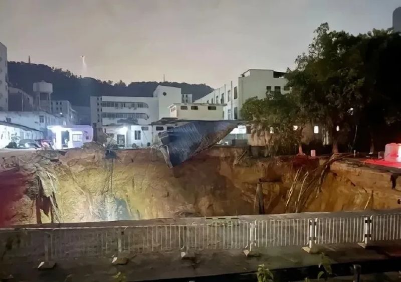 深圳高鐵工地不到2個月再崩塌 13名工人失聯