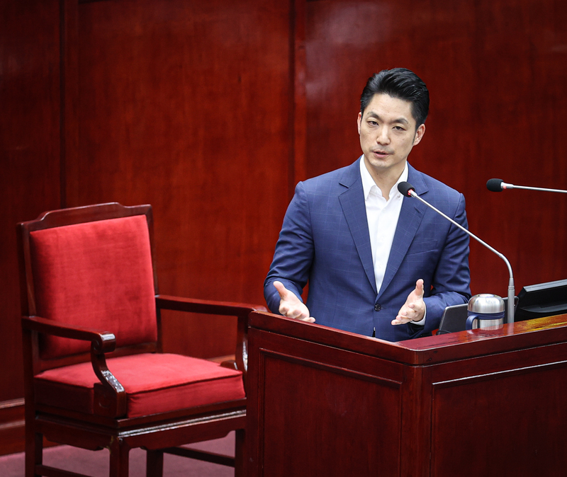 蔣萬安：應對台灣民主韌性有信心 盼雙城論壇能繼續舉辦
