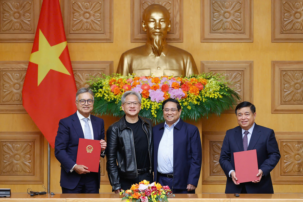 越南與輝達簽協議 成立人工智慧研發與數據中心