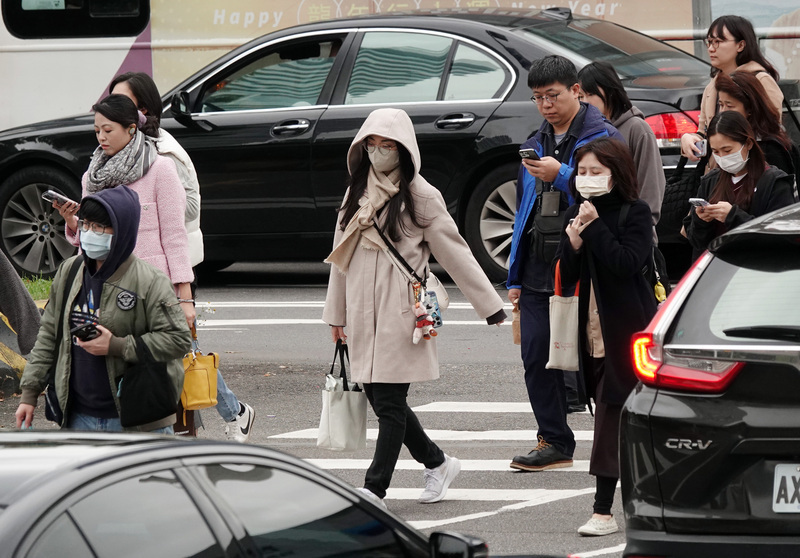 白天短暫回溫  晚間新一波冷氣團報到