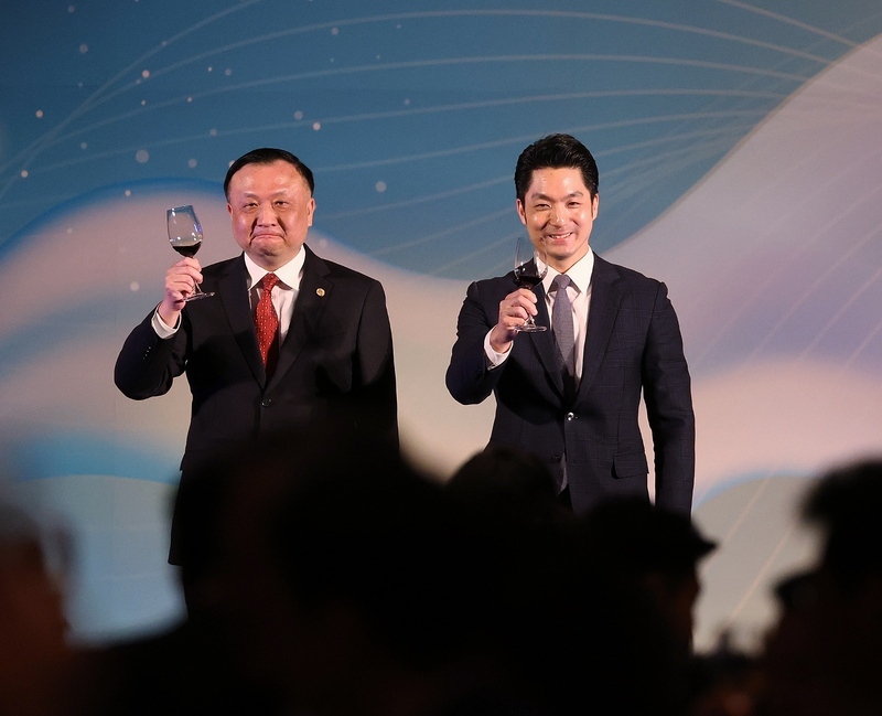 雙城論壇歡迎晚宴 蔣萬安以「瓊瑤及周杰倫」籲兩岸和平