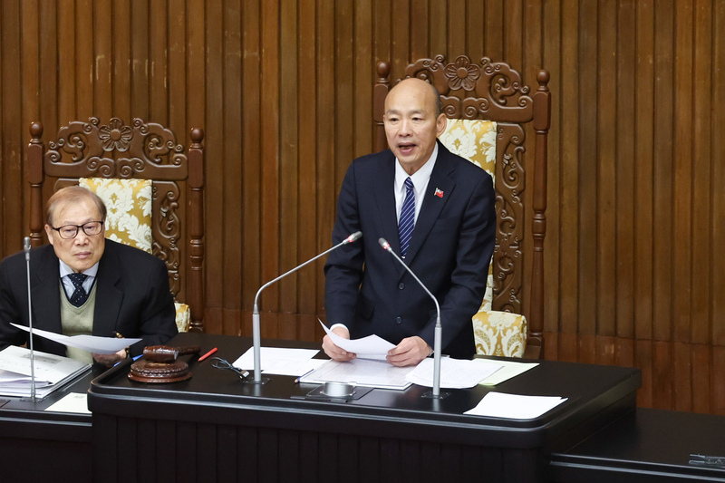 美媒：韓國瑜將率大型代表團出席川普就職典禮
