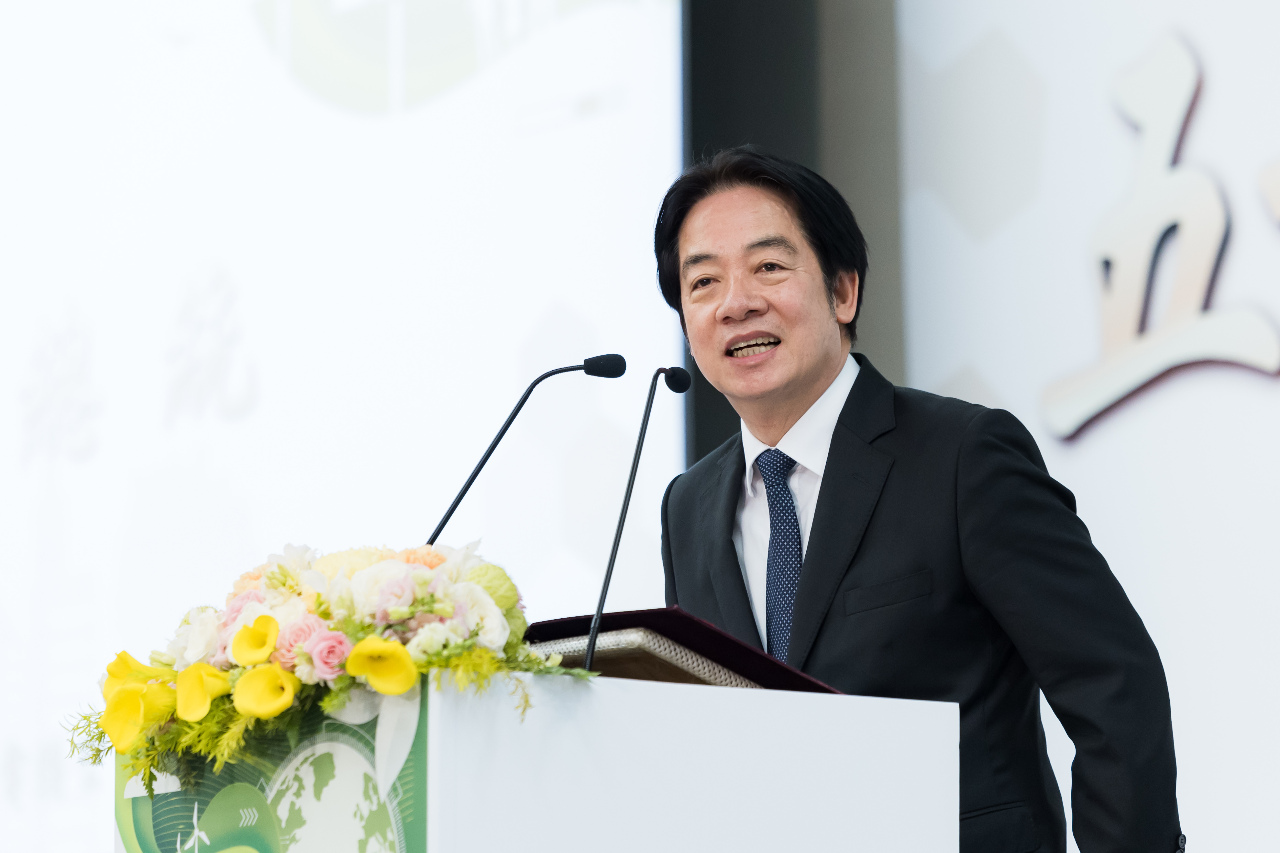 賴總統盼產業發展無人機守護台灣  鞏固民主陣營