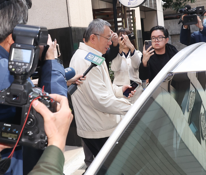 北院下午召開柯文哲羈押庭 北市警方部署30人安維
