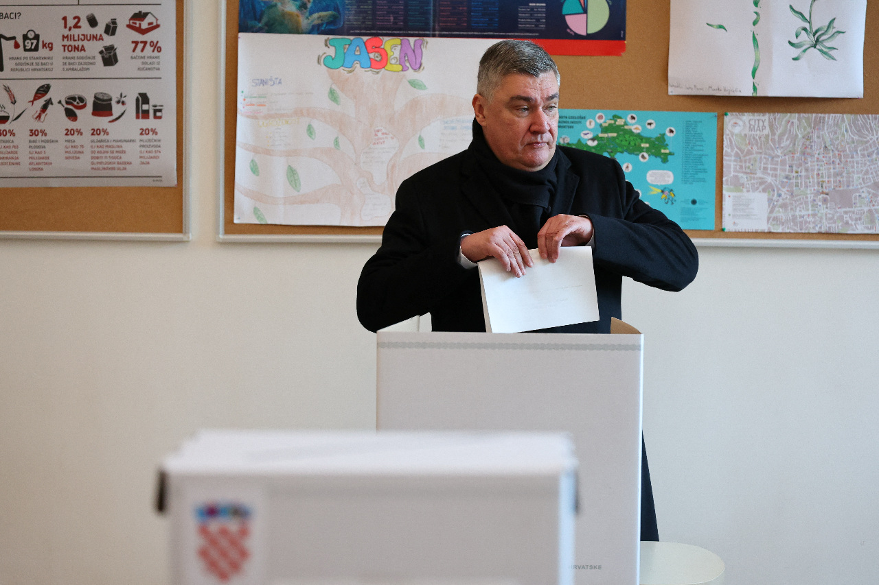 克羅埃西亞大選 現任總統決選將對上保守派對手