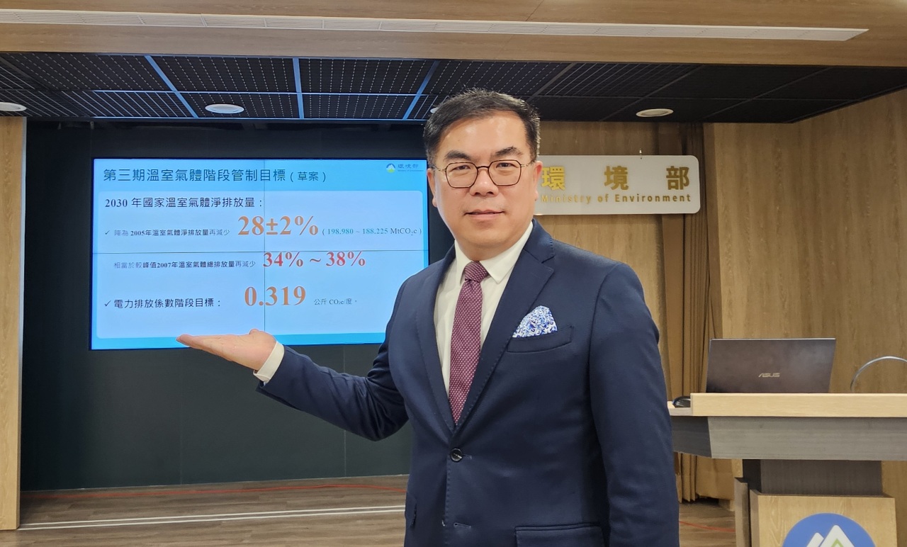 2030減碳新目標28±2%  彭啓明：六大旗艦計畫加持 務實可達標