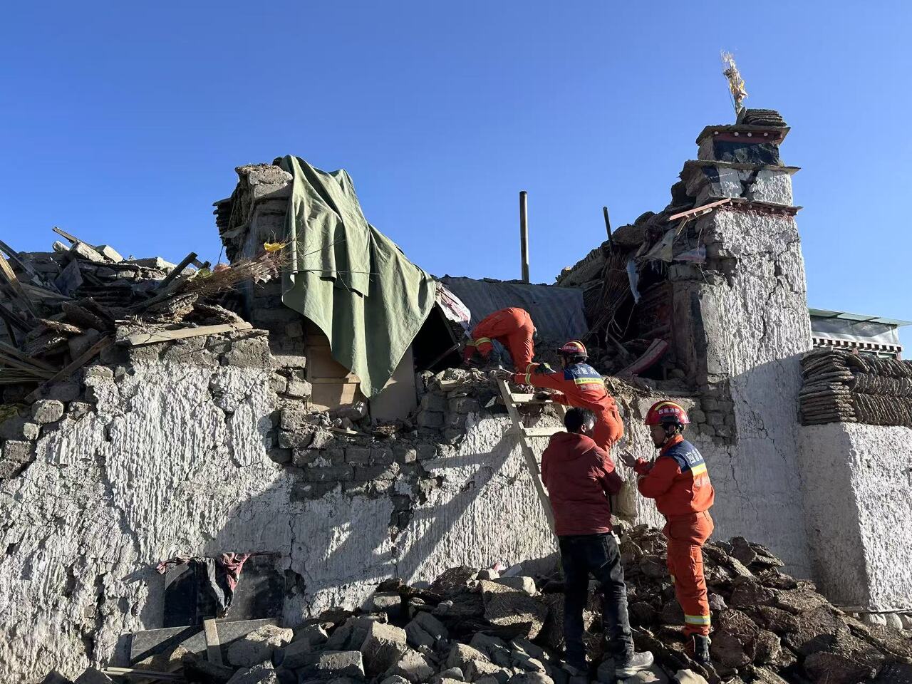 西藏仍可能有餘震  印度國家地震中心：應保持警覺
