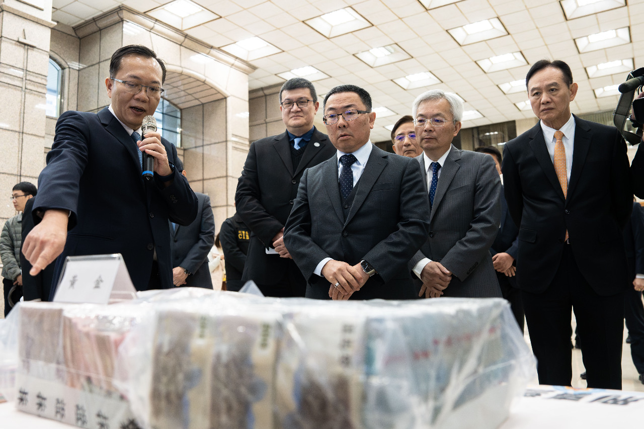 警政署展現「打詐、掃黑、肅槍」成果 破獲犯嫌6000餘人 不法所得近9億