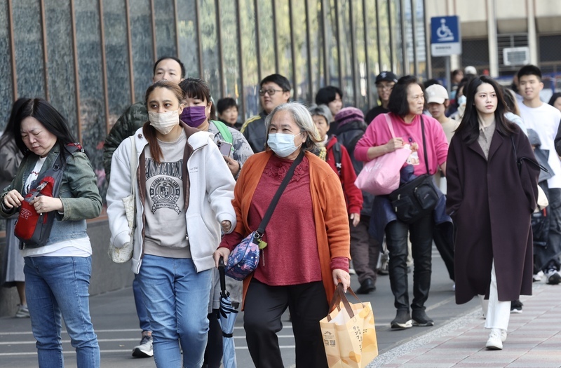 明晨竹苗防6度低溫 各地日夜溫差逾10度