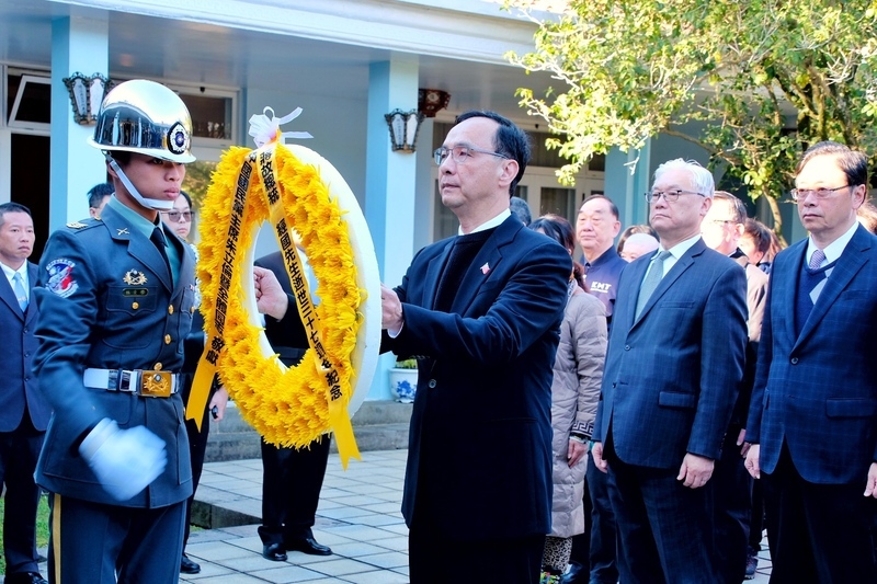 朱立倫喊台灣團結不要鬥 民進黨批勿說一套做一套