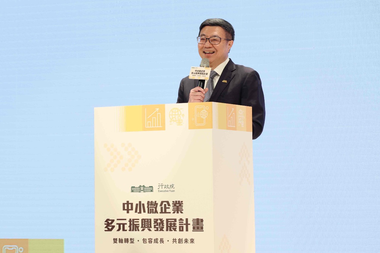 中小微企業多元振興啟動 卓榮泰盼國會挺總預算「放手一搏」