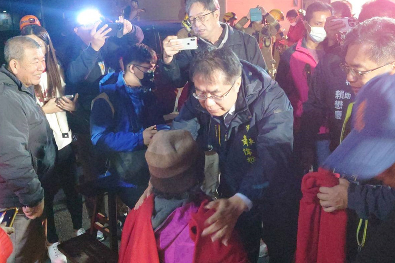 台南楠西平房倒塌多戶受災 黃偉哲：楠西區21日停班停課