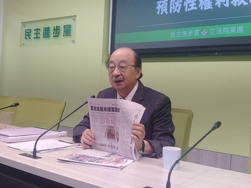 選罷法覆議 柯建銘：立院開工日處理