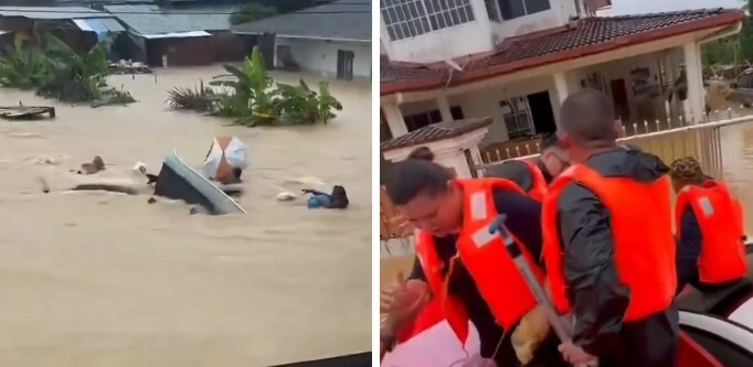 東馬大雨成災淪水鄉澤國 安華要求全力救災