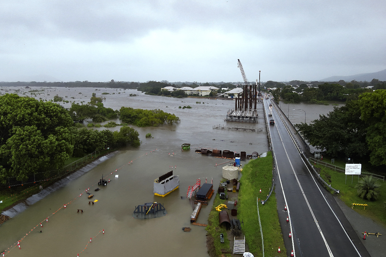 兩天累積降雨1000毫米 澳洲東部洪水成災