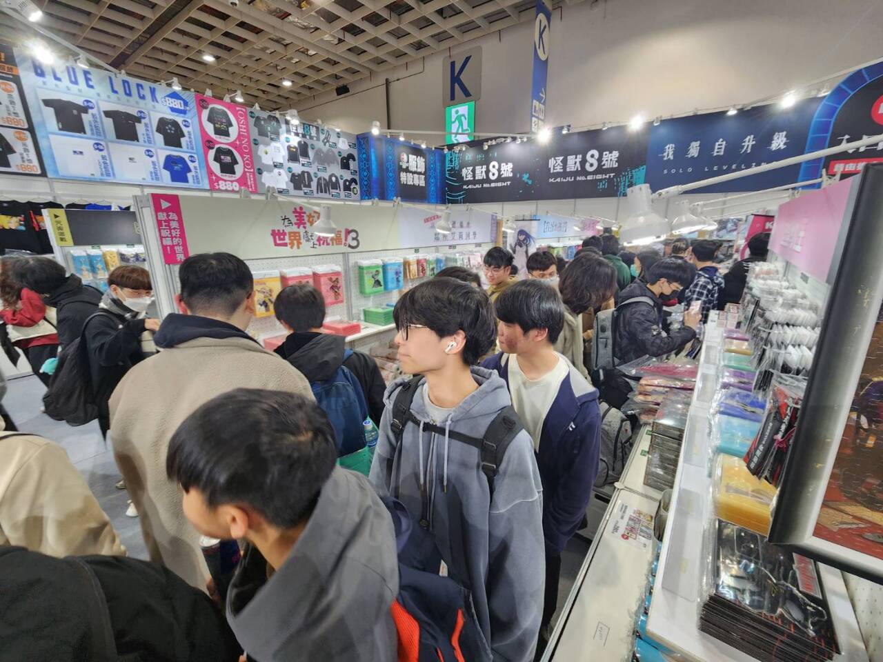 台北國際動漫節今開幕萬人朝聖 福袋、周邊商品搶翻天