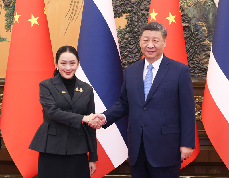 習近平北京晤貝東丹 讚賞泰國大力打擊電話詐騙網絡