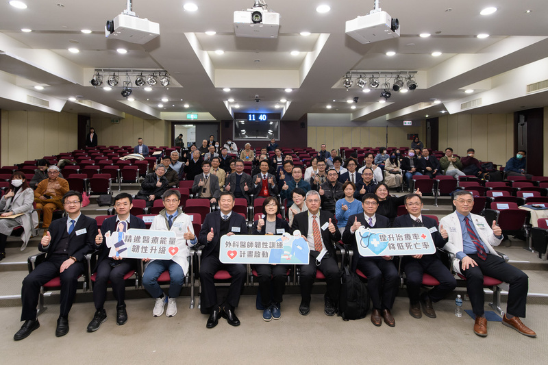 推外科醫師精進計畫 衛福部：強化重災應變能力