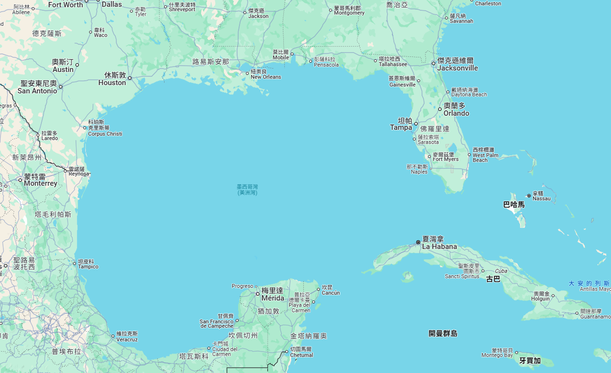 遵循川普命令 美國用戶看谷歌地圖不再有墨西哥灣