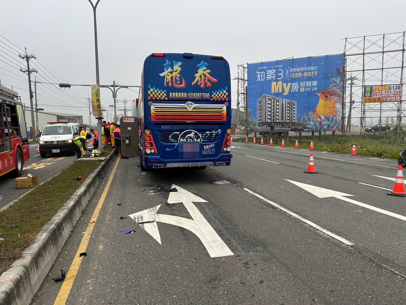 進香團追撞事故 公路局17日赴遊覽車公司查核安管
