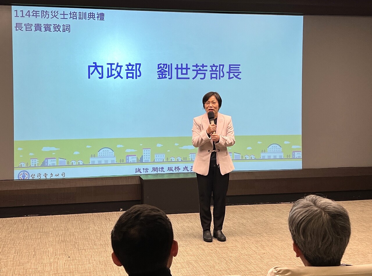 護理師情侶衝氣爆現場急救傷者 劉世芳：積極推廣防災士 建構互助社區網絡