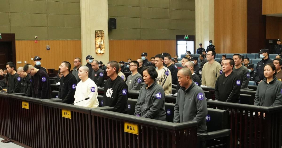 緬北明家電詐集團23名首腦溫州受審 被控11罪嫌