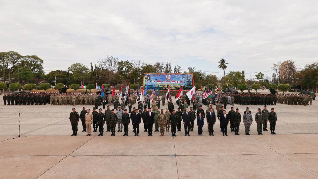 金色眼鏡蛇軍演泰國登場 台日星韓等國出動逾200官兵參演