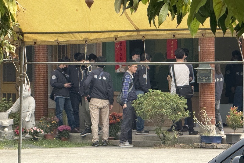 林岱樺涉助理費案新進展  檢調再度搜索通法寺