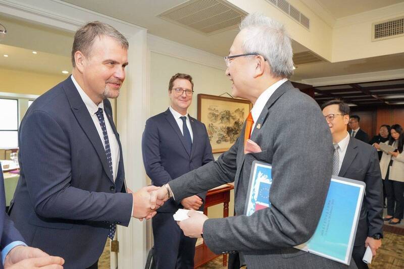 今年首個歐議會團訪台 團長籲加強合作守護民主