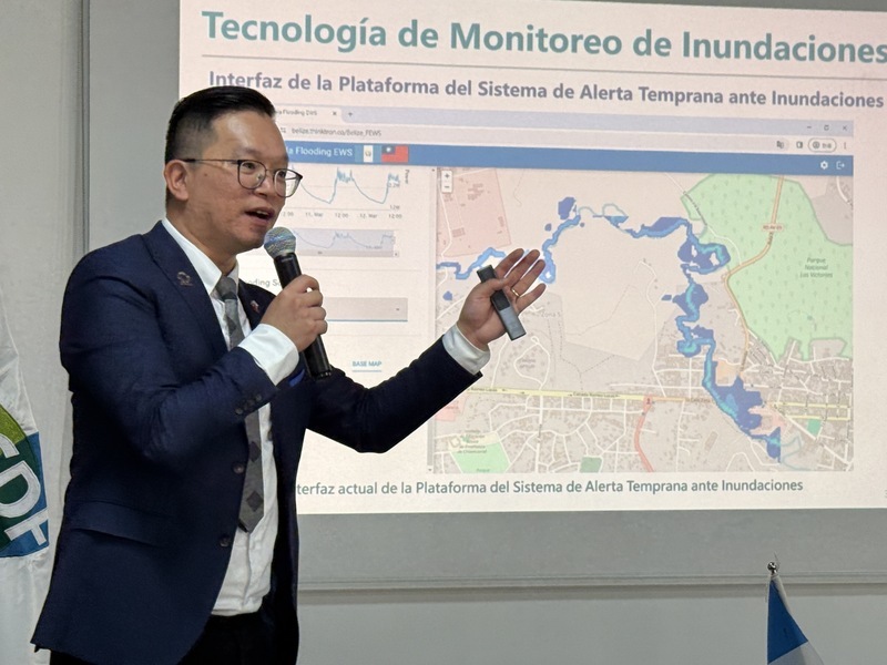 AI結合監測技術 台大土木團隊助瓜地馬拉災害預警