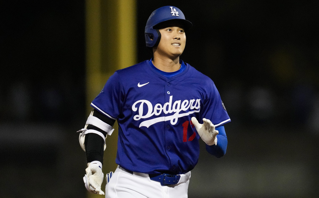 大谷翔平春訓首秀首打席轟出全壘打 平息術後疑慮