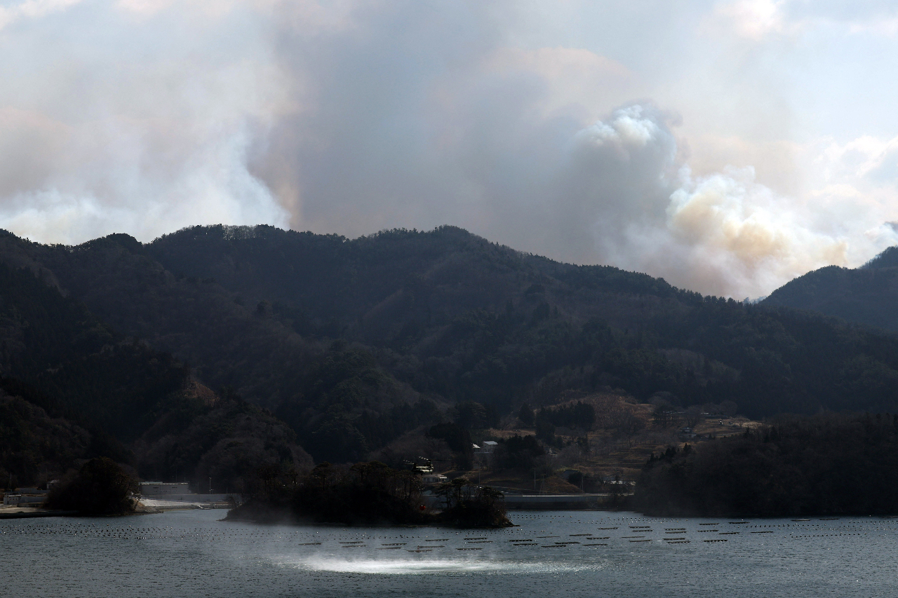 日本岩手縣野火燒毀2600公頃 半世紀以來最嚴重