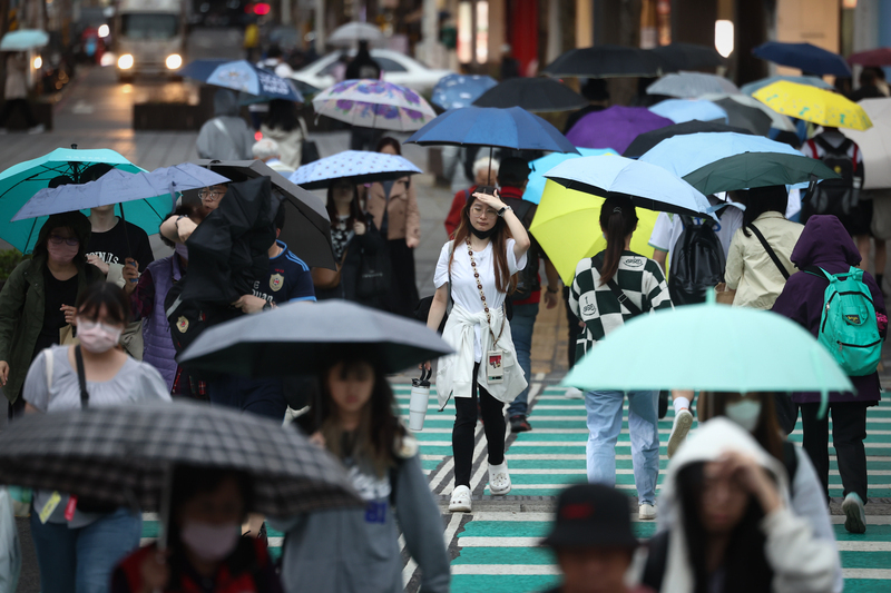 春寒料峭雨紛飛 中部以北低溫僅13度