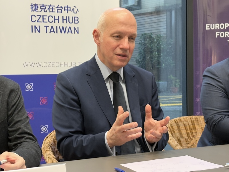 捷克政要：歐盟應攜手台灣 強化歐洲國防供應鏈