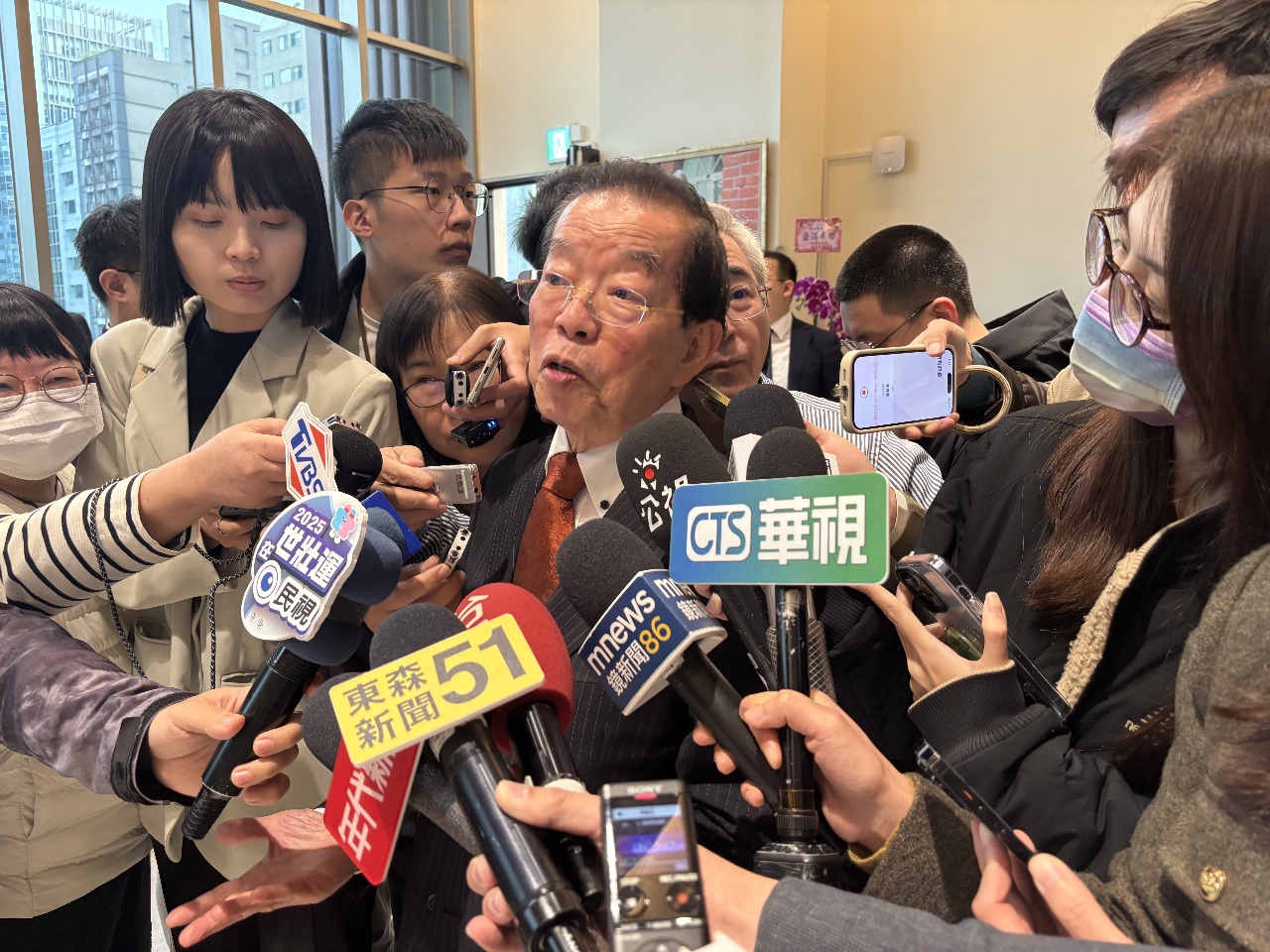謝長廷看大罷免：惡的循環 民主應是協議政治