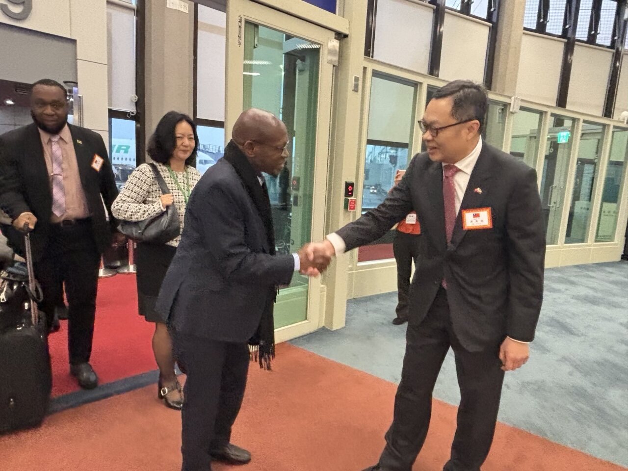 率團訪台招商 聖克里斯多福外長將晉見賴總統