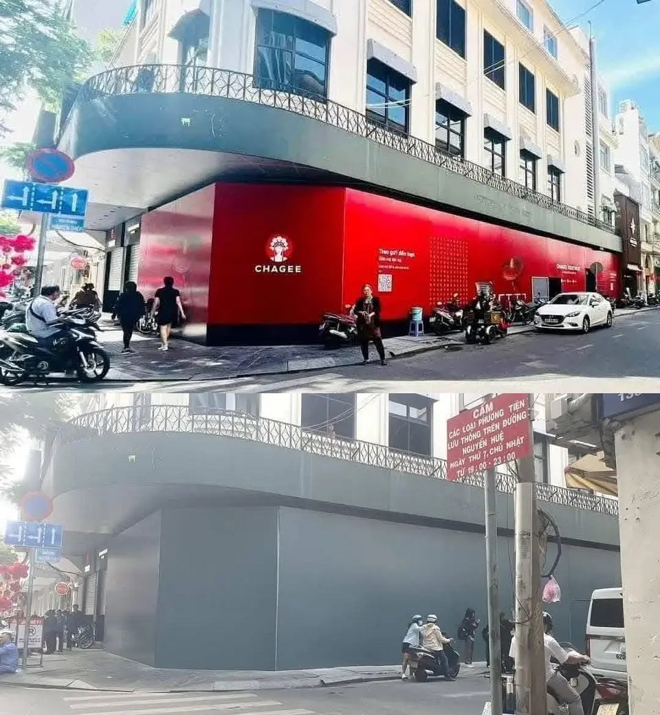 中國霸王茶姬越南踩雷 首家展店施工隔板移除Logo