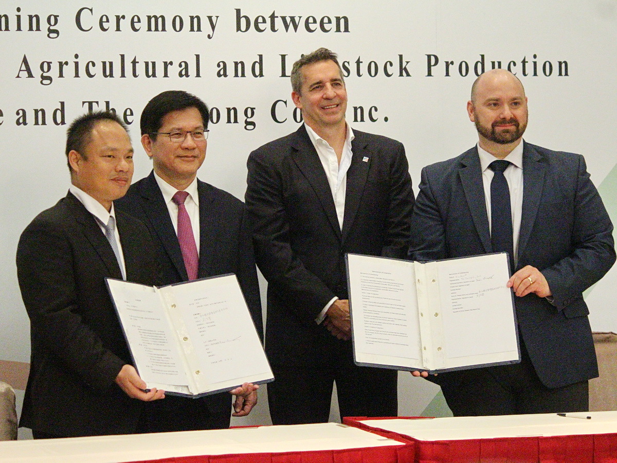 在地企業採購美國飼料 林佳龍：縮短台美貿易逆差