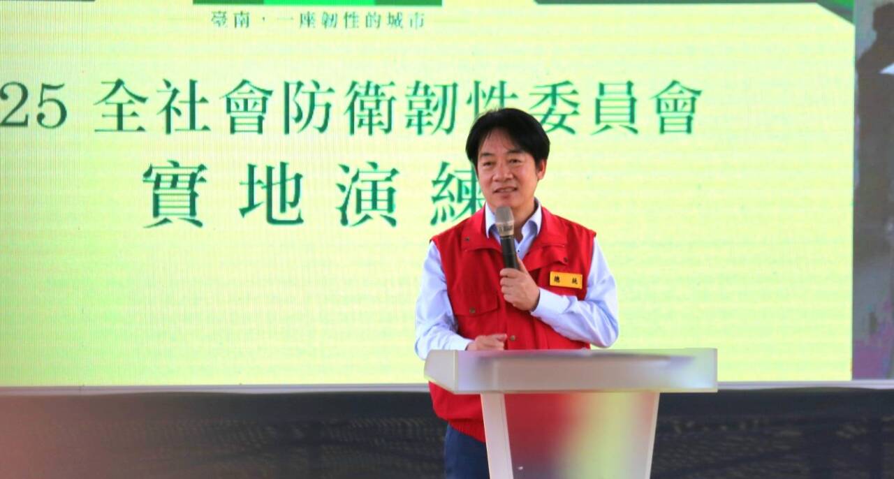 總統視察防衛韌性實地演練 推廣4重要原則 盼以實力達到和平