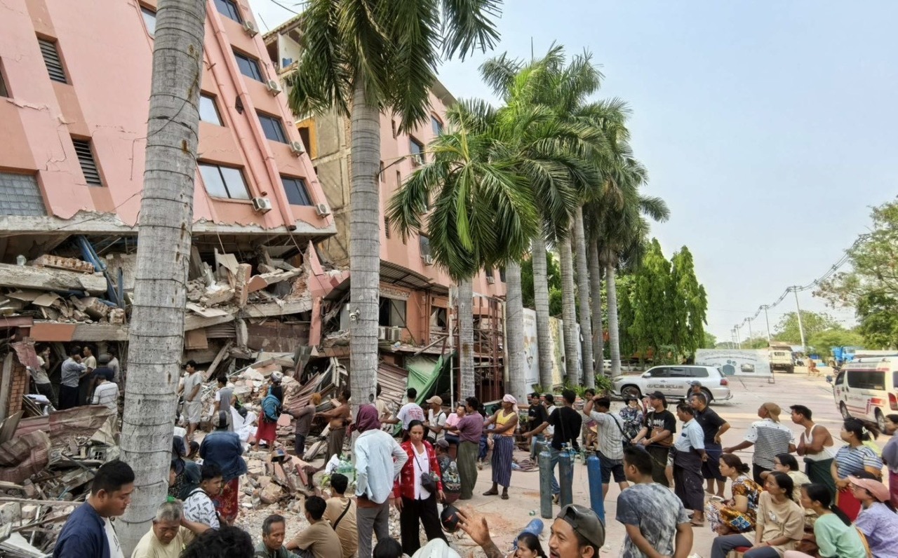 緬甸地震／慈濟積極串接國際組織 基督教救助協會設臨時安置中心