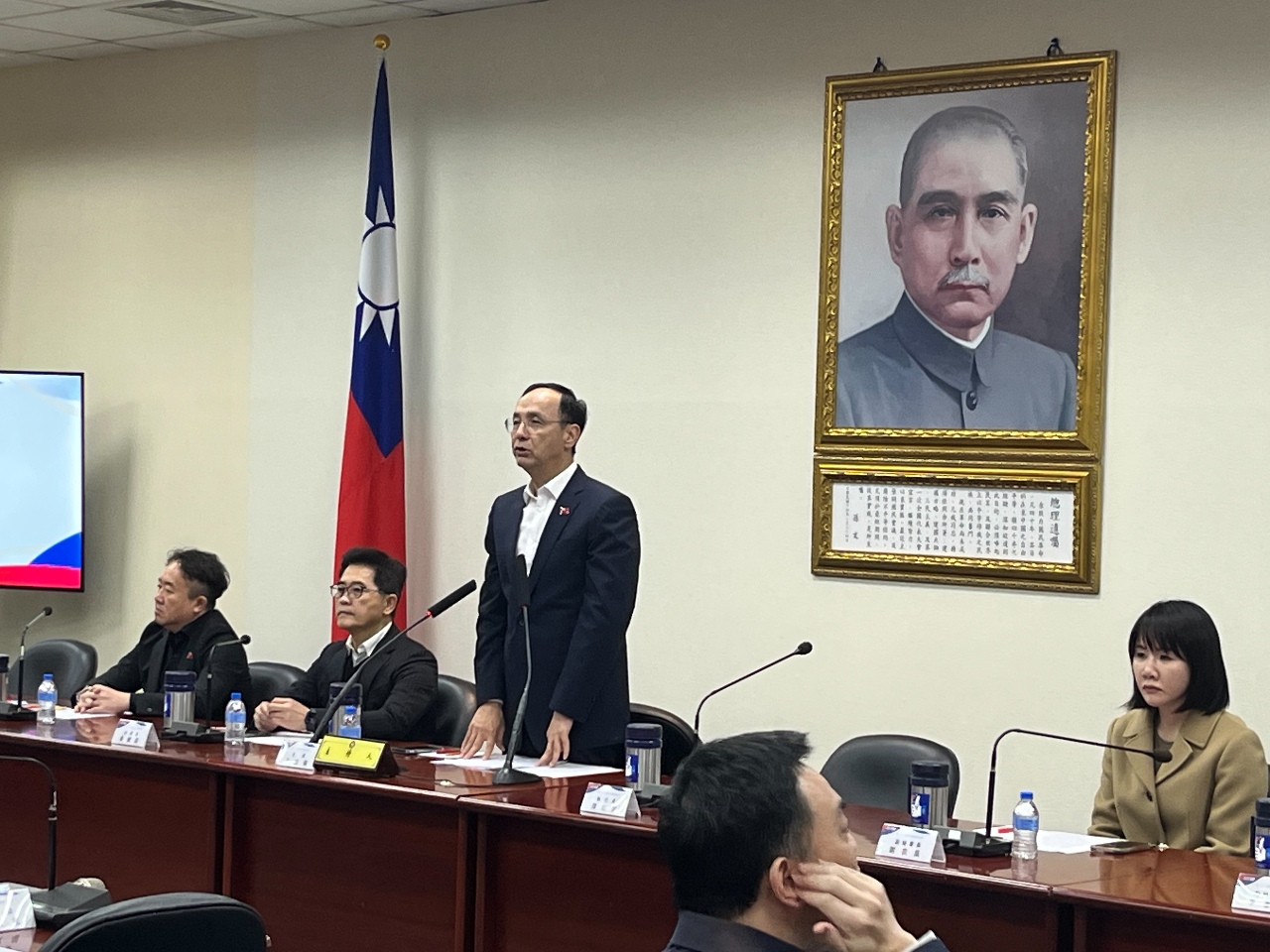 中共對台軍演 朱立倫：堅定反對破壞區域均衡與影響兩岸和平