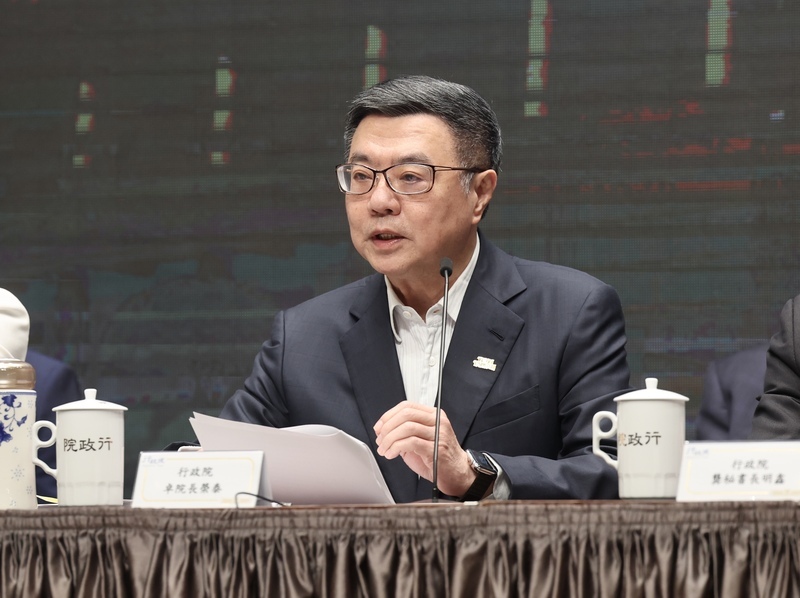 卓榮泰：下週邀國會朝野共商國是 盼最快速度編特別預算